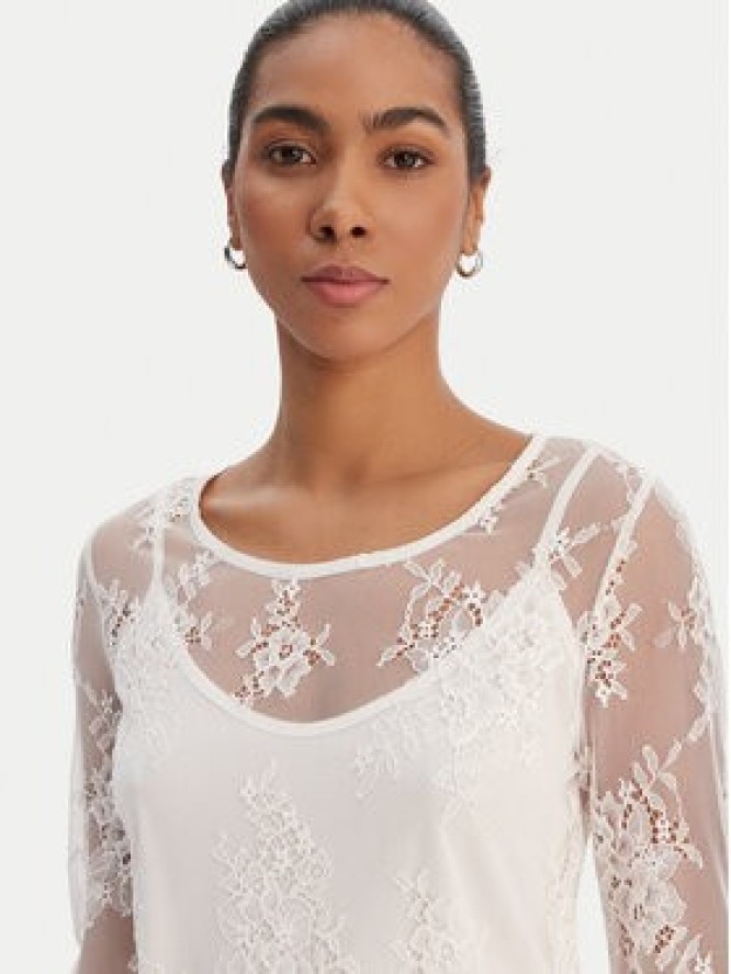 Morgan Bluzka 261-TCITY Écru Regular Fit