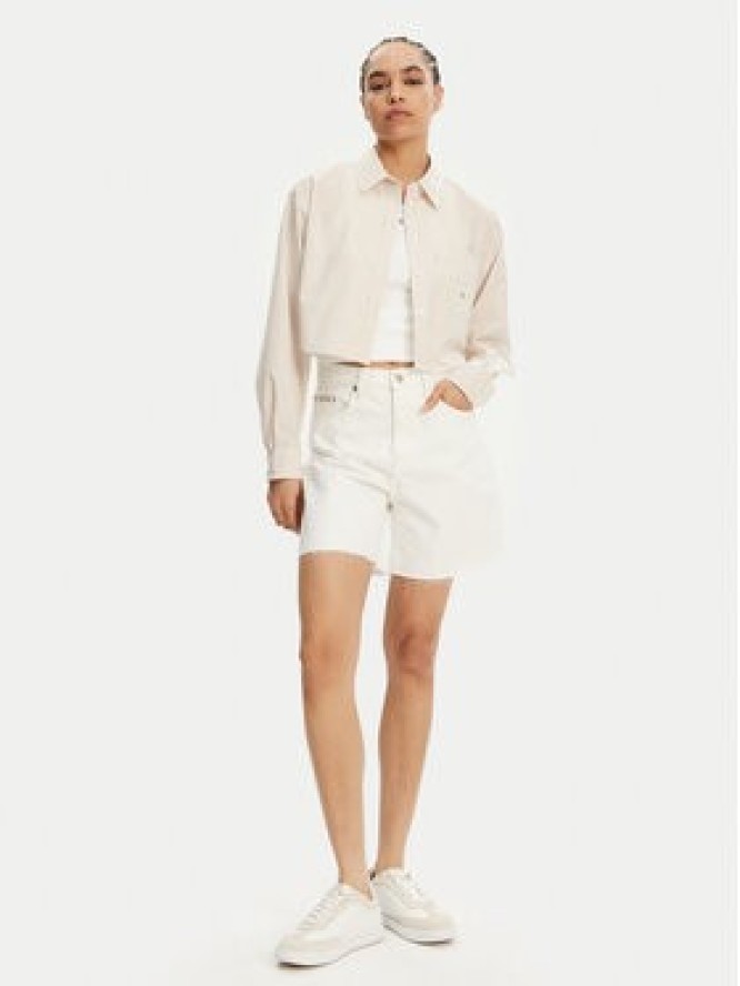 Calvin Klein Jeans Koszula J20J225078 Beżowy Regular Fit