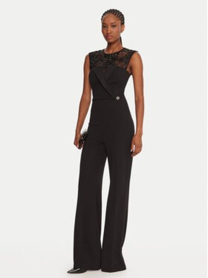 Rinascimento Kombinezon CFC0020084002 Czarny Slim Fit