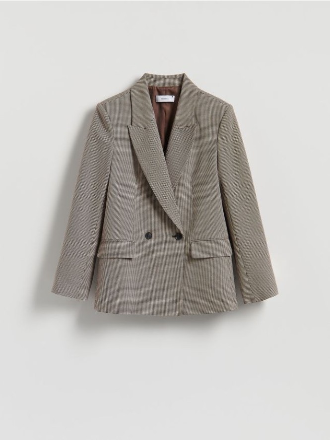 Dwurzędowa marynarka - wielobarwny