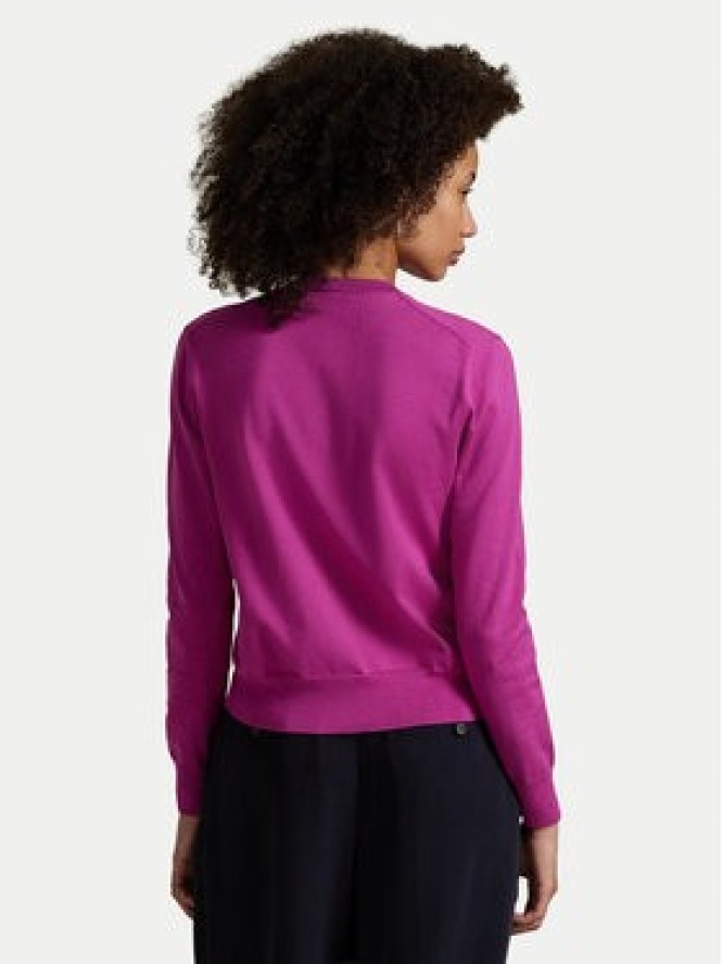 Polo Ralph Lauren Kardigan 211971871010 Fioletowy Slim Fit