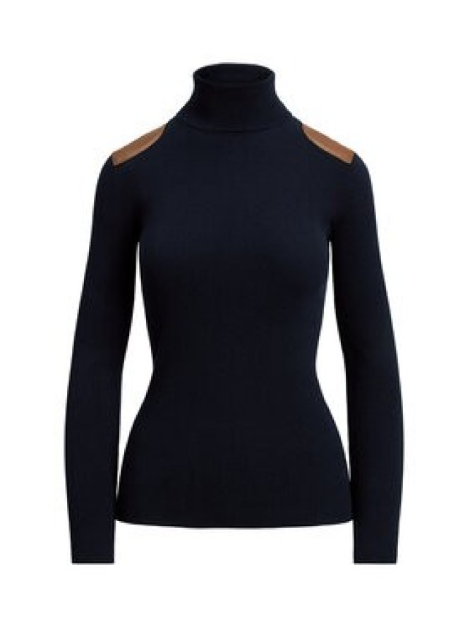 LAUREN RALPH LAUREN Golf 200951386008 Granatowy Slim Fit