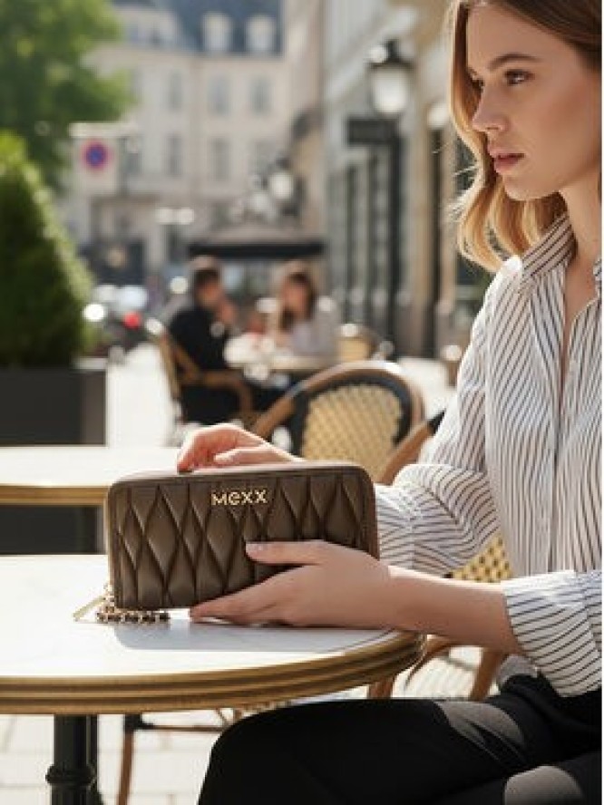 MEXX Portfel CEO-MEXX-W1-001-AW25 Brązowy