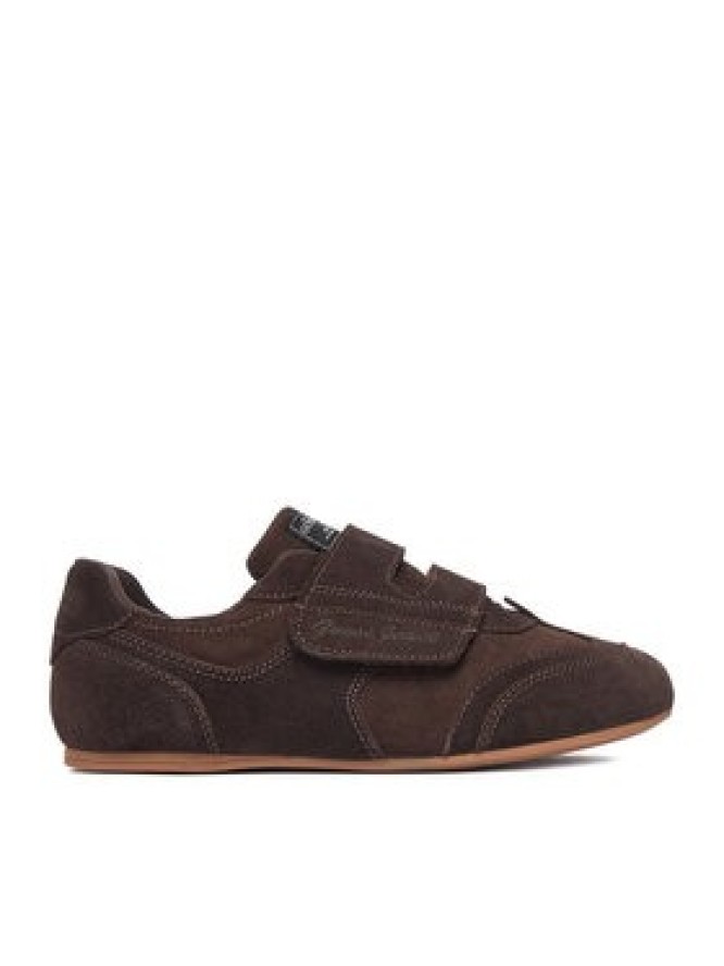 Guess Jeans Sneakersy EO-GSJ0906 Brązowy