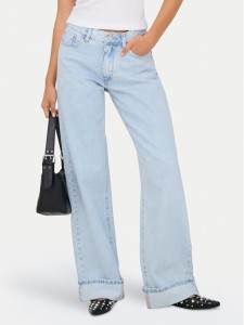 ONLY Jeansy Ella 15368955 Błękitny Wide Leg