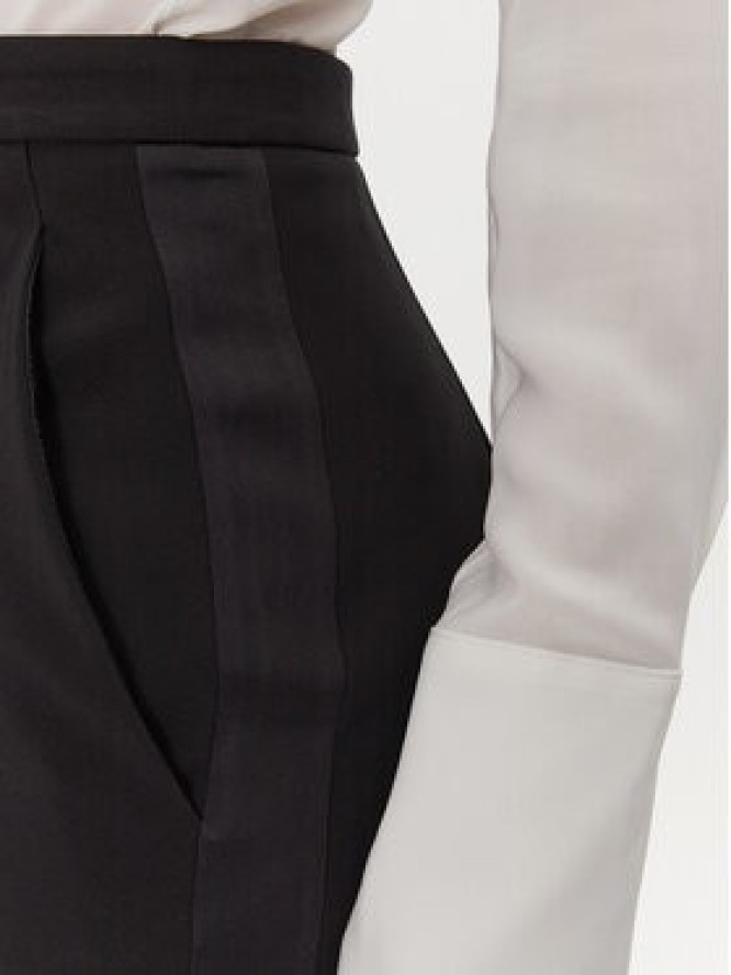 Elisabetta Franchi Spódnica ołówkowa GO-099-51E2-V260 Czarny Regular Fit