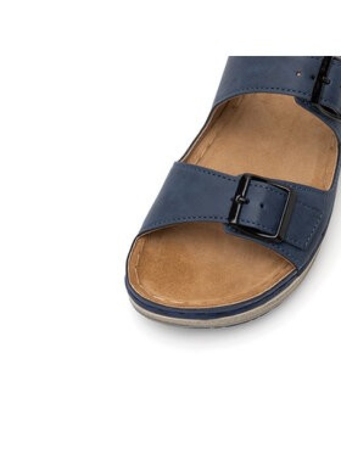 Inblu Klapki PF030100 Granatowy