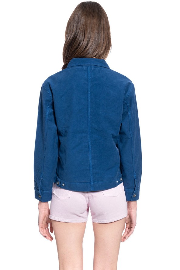 LEE MILITARY OVERSHIRT ESTATE BLUE DAMSKA KURTKA PRZEJŚCIOWA L51BQN17 112111514