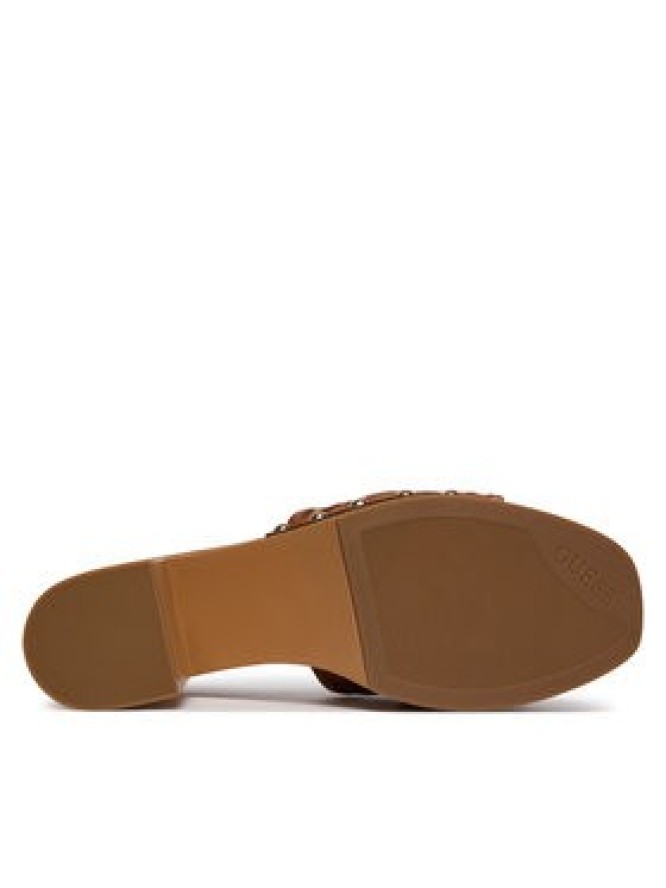 Guess Klapki FLJ2LL LEA04 Brązowy