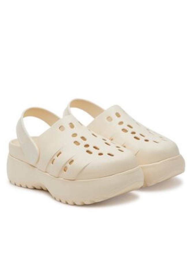 adidas Sandały adilette Platform JP7159 Beżowy