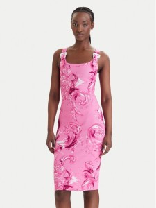 Versace Jeans Couture Sukienka codzienna 80HAO943 JS550 Różowy Slim Fit