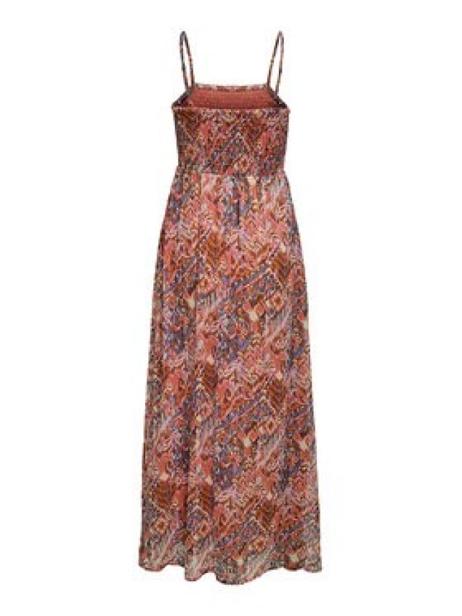 ONLY Sukienka letnia Elena 15352634 Pomarańczowy Regular Fit