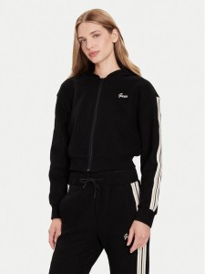 Guess Bluza V5BQ17 KCX52 Czarny Regular Fit