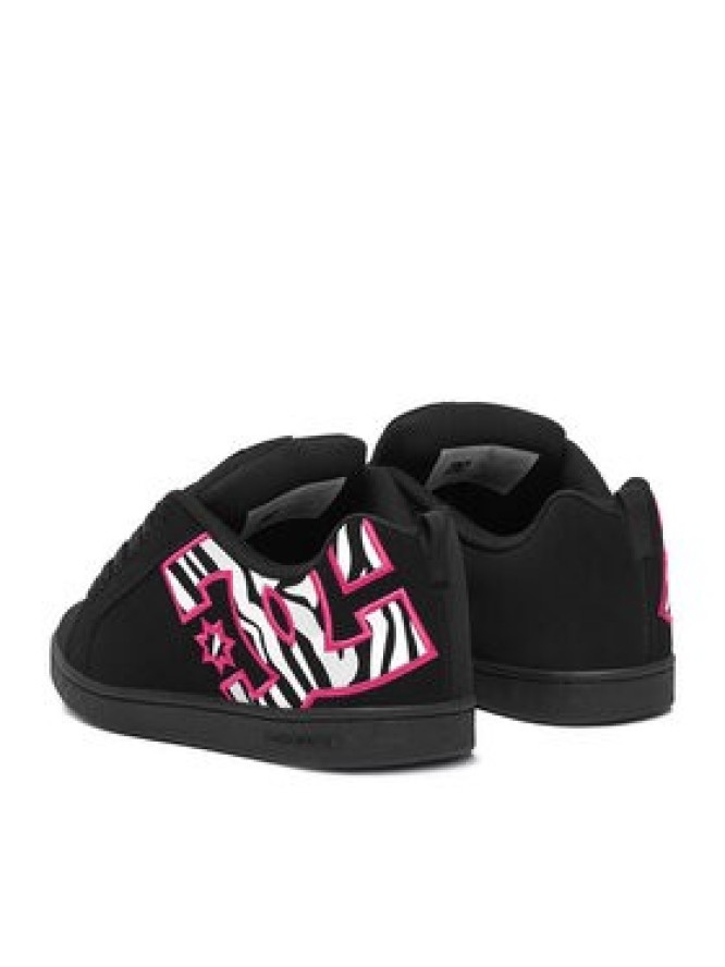 DC Shoes Sneakersy EO-COURT GRAFFIK DC01662966 Czarny