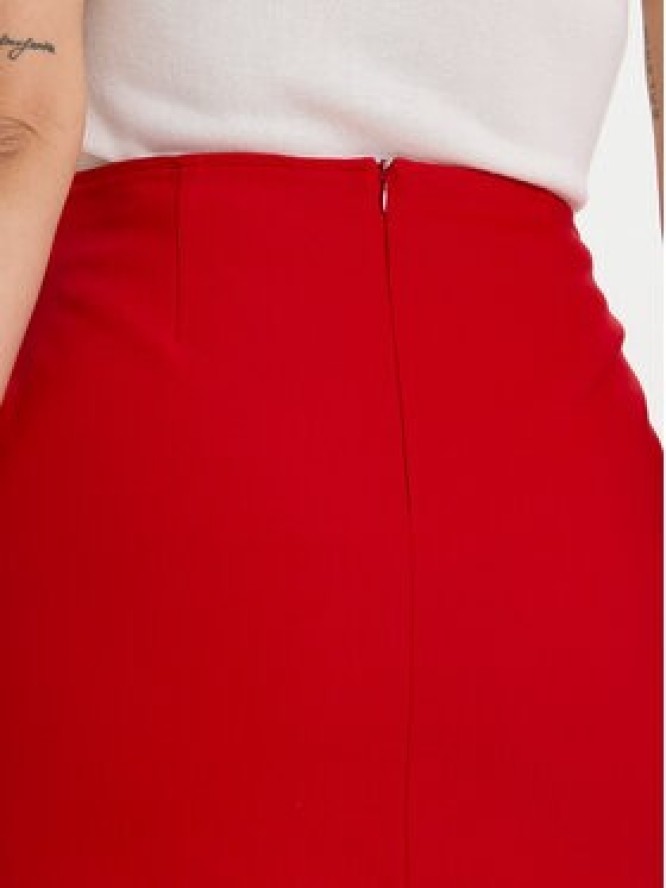 Morgan Spódnica mini 252-JADOR.F Czerwony Slim Fit