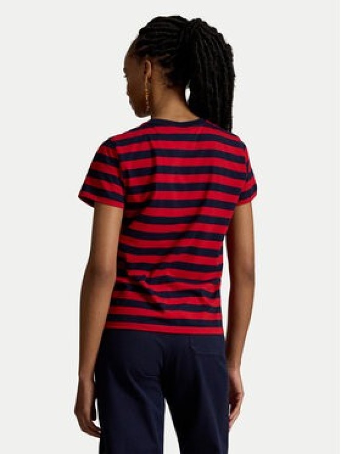 Polo Ralph Lauren T-Shirt 211B17779001 Niebieski Regular Fit