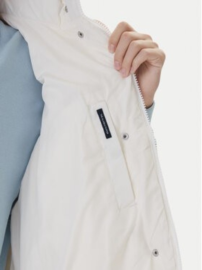 Tommy Jeans Bezrękawnik Tjw Alaska Grid Down Vest DW0DW21627 Écru Regular Fit