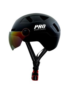 Kask Speed Pedelec dla dorosłych: 2 wizjery, LED, NTA 8776