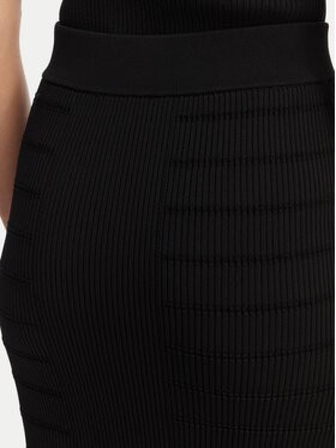 Guess Spódnica ołówkowa W5YD66 Z0130 Czarny Slim Fit