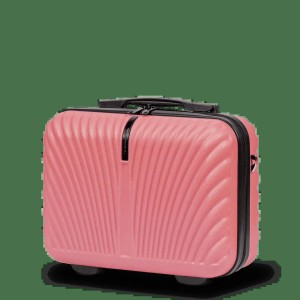 Kuferek WINGS SWAN kosmetyczka 14" DIRTY PINK