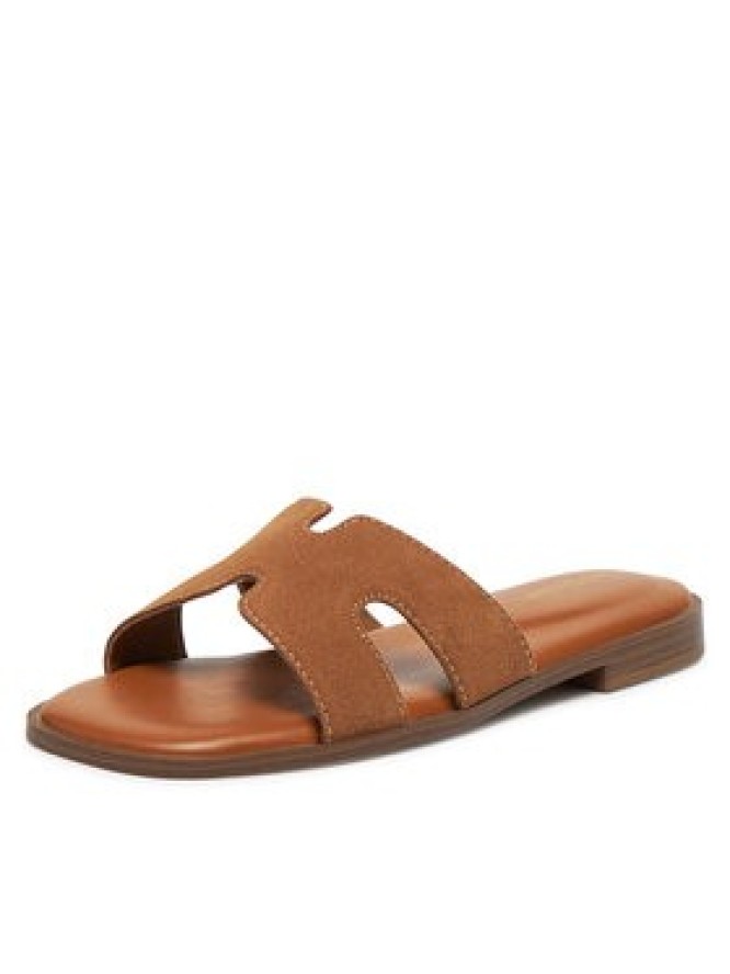 DeeZee Klapki DZ-S8A Brązowy