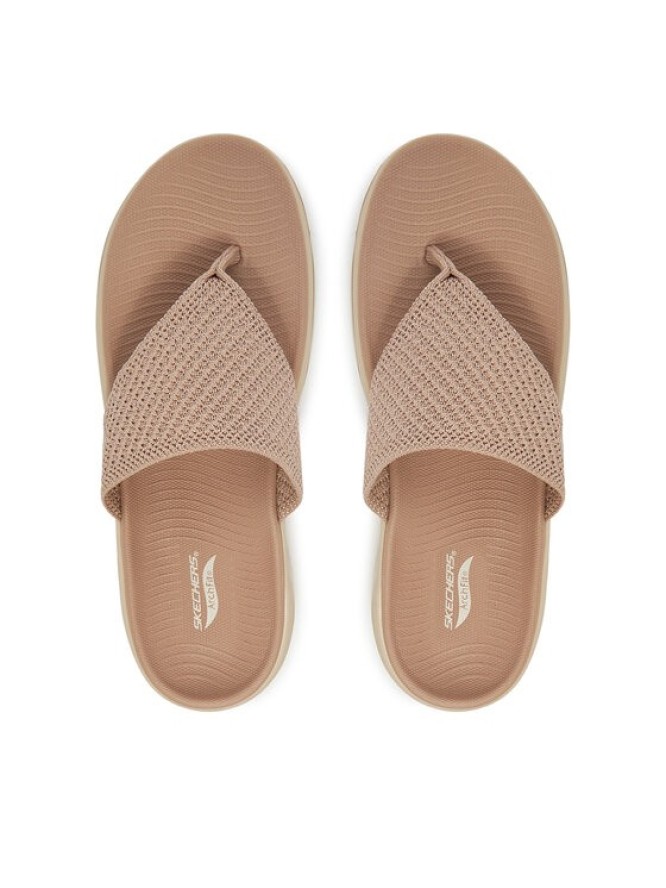 Skechers Japonki Go Walk Arch Fit 2.0 Sandal-Carrie 140861/TPE Beżowy