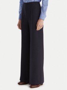 Tommy Hilfiger Spodnie palazzo WW0WW48406 Granatowy Wide Leg
