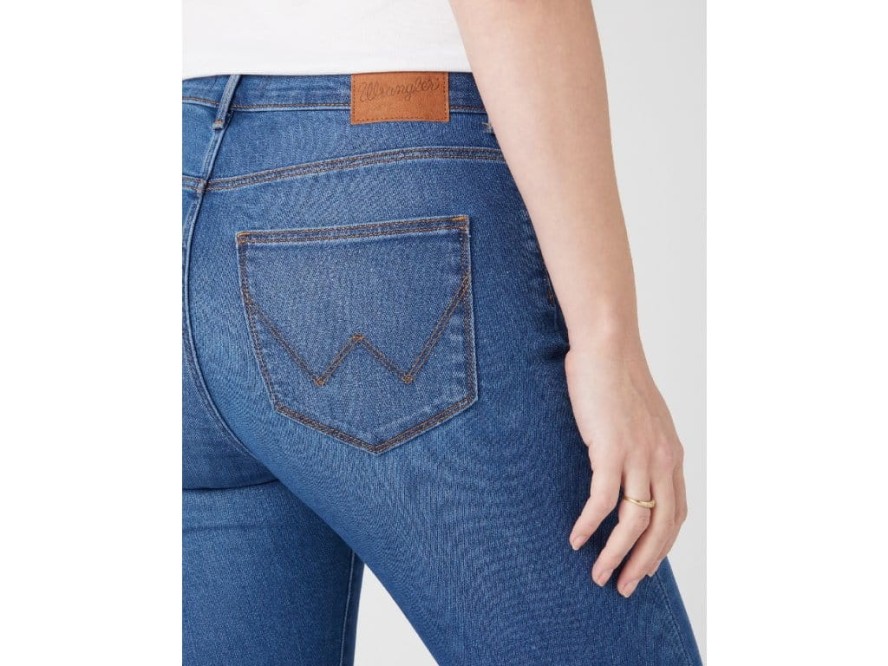 WRANGLER HIGH SKINNY DAMSKIE SPODNIE JEANSOWE JEANSY EUPHORIA W27HCK43J 112328881