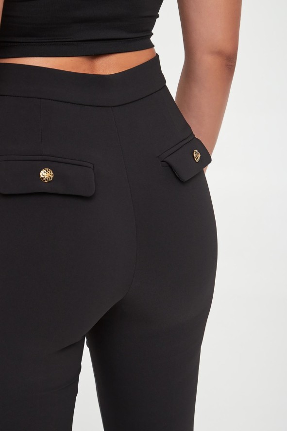 Spodnie damskie z krepy ELISABETTA FRANCHI