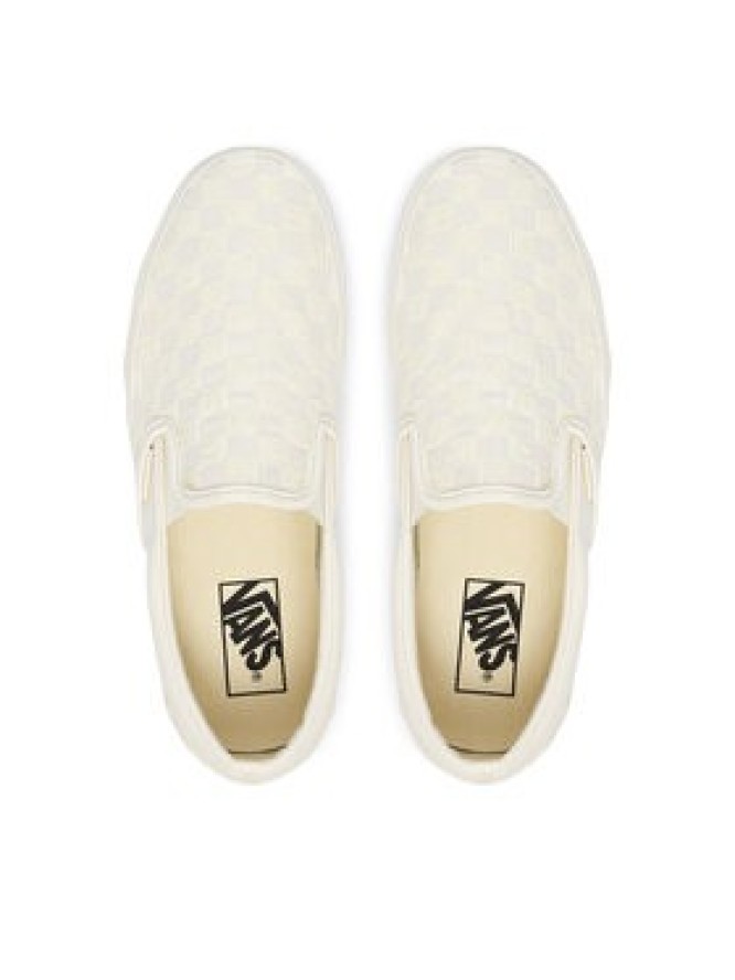 Vans Tenisówki Classic Slip-On VN000D6YC131 Kremowy