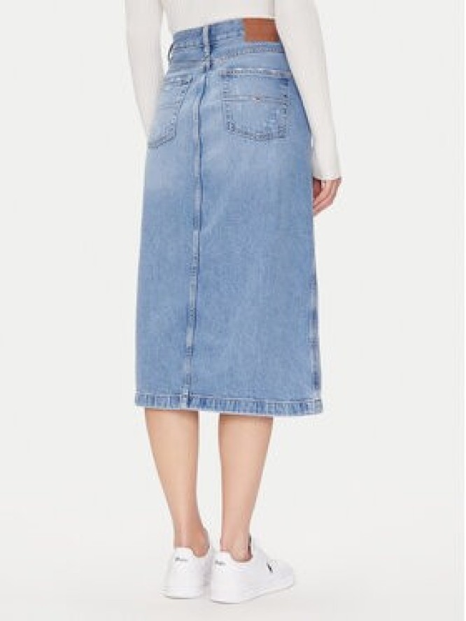 Tommy Jeans Spódnica jeansowa Claire Midi Skirt Bi8036 DW0DW21292 Niebieski Regular Fit