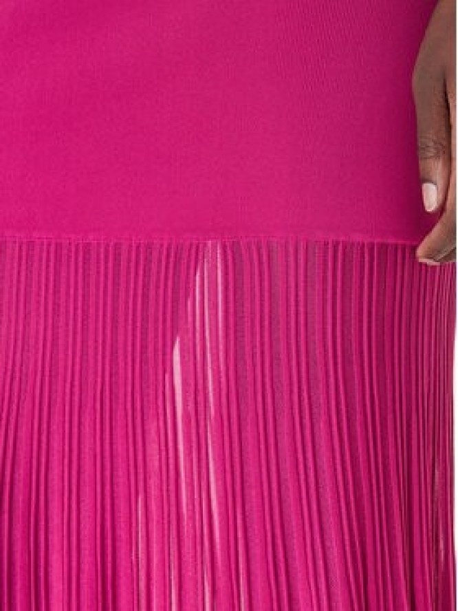 MICHAEL Michael Kors Sukienka dzianinowa MS683HGBFD Różowy Slim Fit