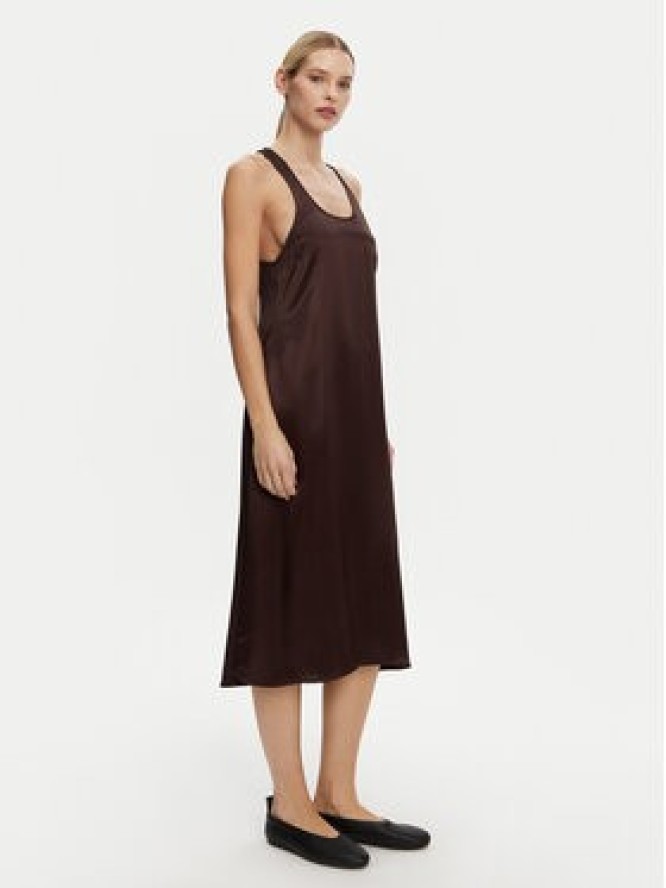 2NDDAY Sukienka letnia Amalian 2252129287 Brązowy Regular Fit