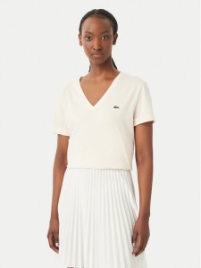 Lacoste T-Shirt TF7300 Różowy jasny Regular Fit