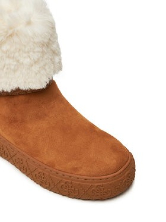 Guess Botki Uncie FLFUNC ESU10 Brązowy