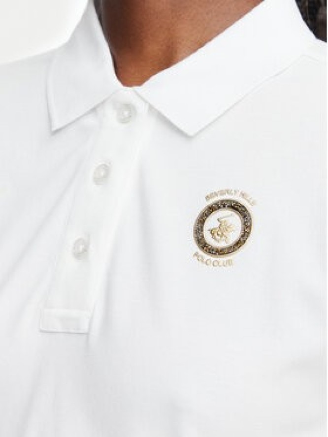 Beverly Hills Polo Club Polo L2602-HR Biały Regular Fit