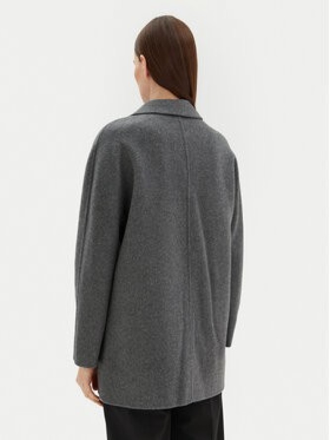 Motivi Płaszcz wełniany 0065W000087N Szary Regular Fit