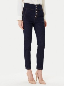 Rinascimento Jeansy CFC0124957003 Granatowy Skinny Fit
