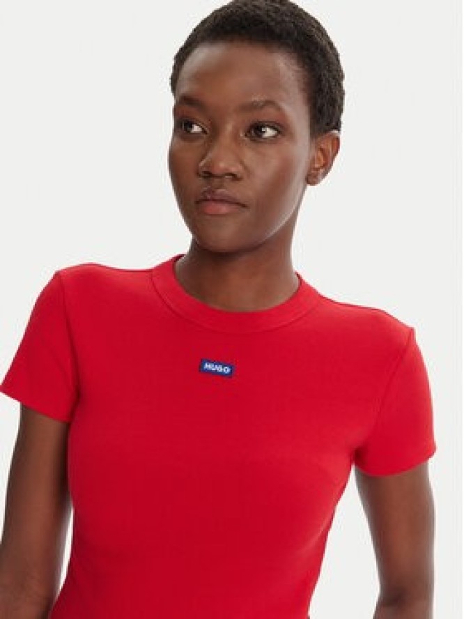 HUGO T-Shirt Baby 50510749 Czerwony Slim Fit