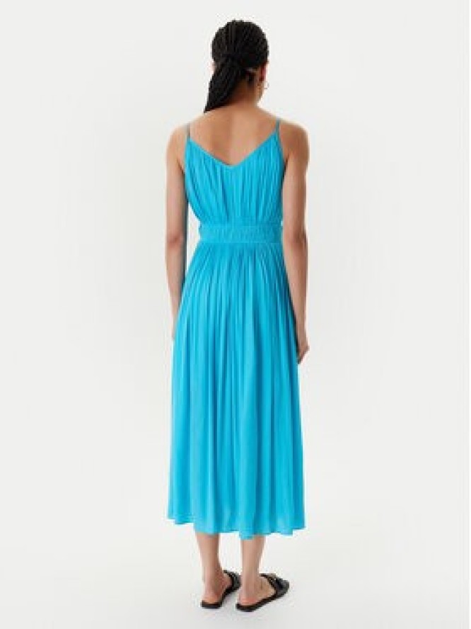 Morgan Sukienka letnia 251-ROIYA Turkusowy Loose Fit