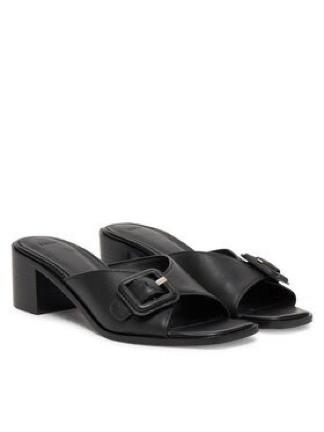 BOSS Klapki Charlize 50542206 Czarny