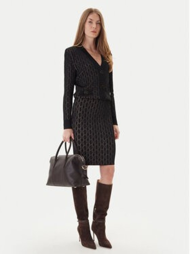 Marciano Guess Spódnica mini 5YGD16 5877Z Czarny Slim Fit