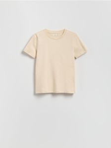 T-shirt regular - złamana biel