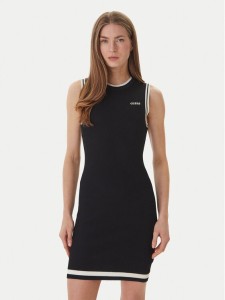 Guess Sukienka dzianinowa V6GK04 Z0648 Czarny Regular Fit