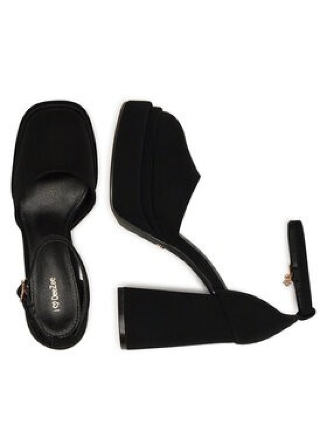 DeeZee Czółenka LW85478-6a Czarny