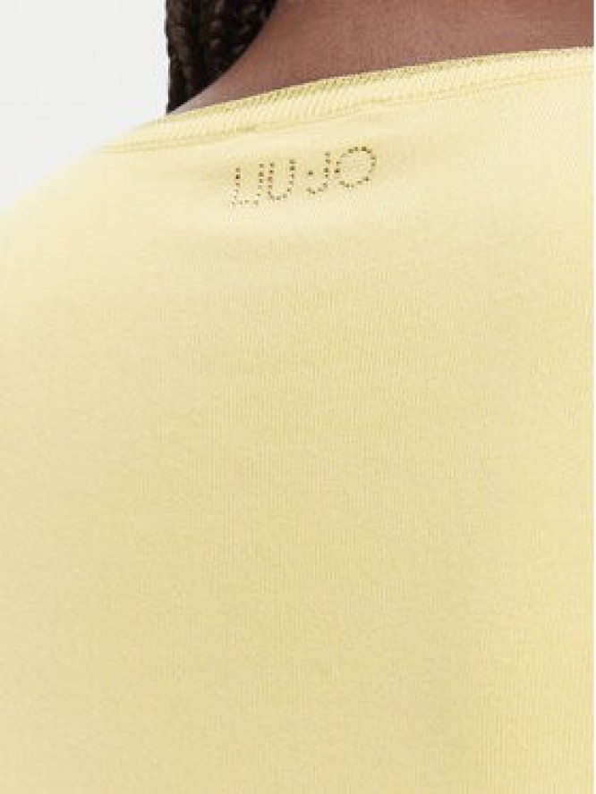 Liu Jo Kardigan WA6280 MS49I Żółty Regular Fit