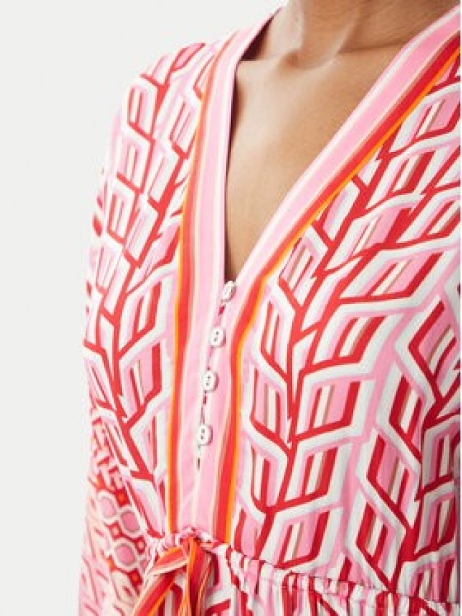 Hale Bob Sukienka letnia Theia 62NT650A Czerwony Relaxed Fit