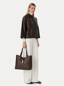 Furla Torebka Goccia L WB01788 BX3353 CN 2460S Brązowy ciemny