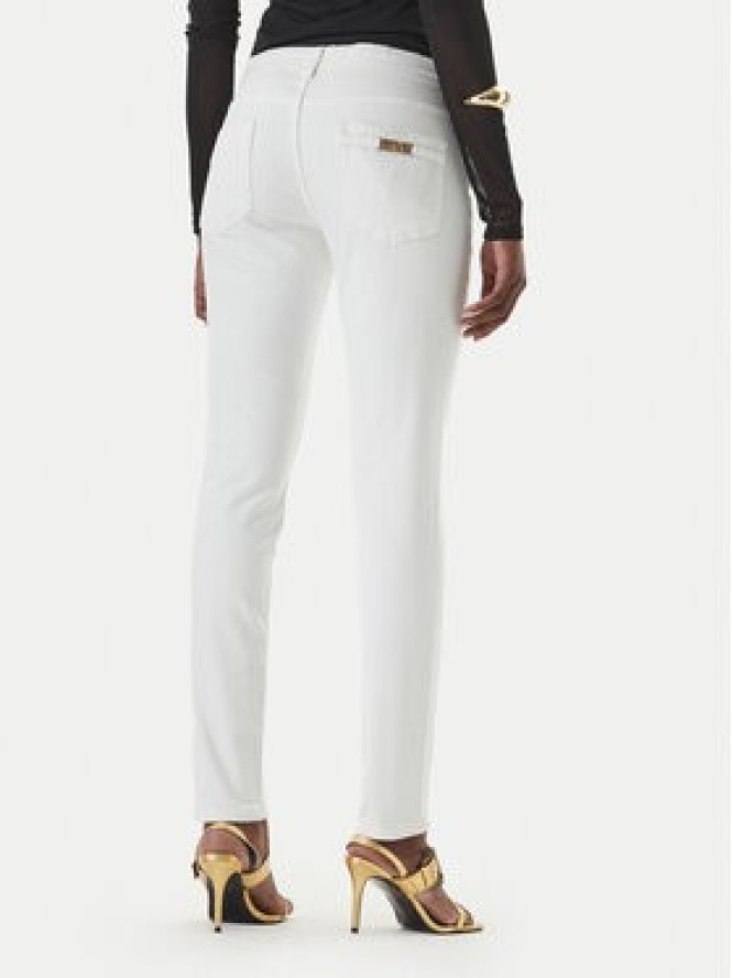 Versace Jeans Couture Jeansy 80HAB5K1 CEWCA Biały Skinny Fit