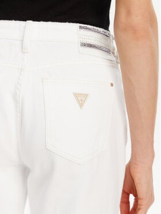 Guess Jeansy 172925 Biały Relaxed Fit